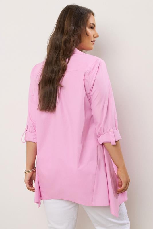Evans EVANS Curve Pink Overhead Shirt