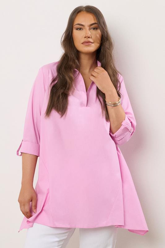 evans EVANS Curve Pink Overhead Shirt