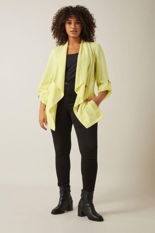 Evans EVANS Curve Yellow Waterfall Jacket