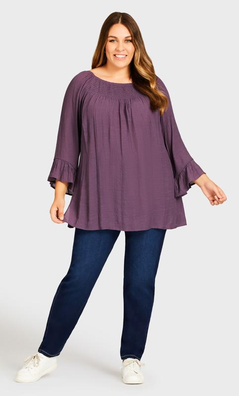 Evans Evans Dark Blue Stitch Detail Skinny Jeans