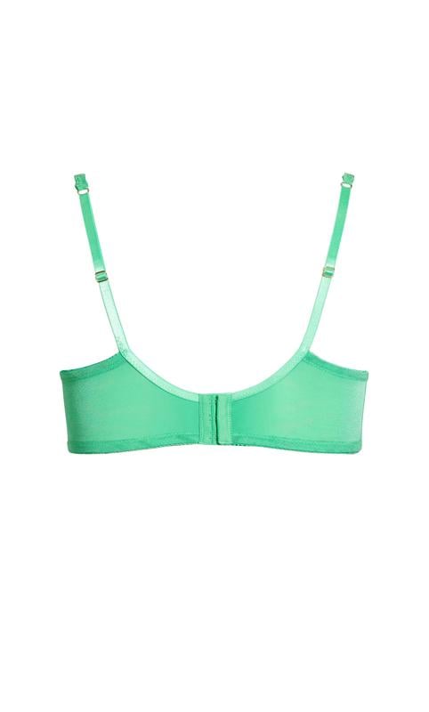 Evans Evans Green Strappy Lace Bra