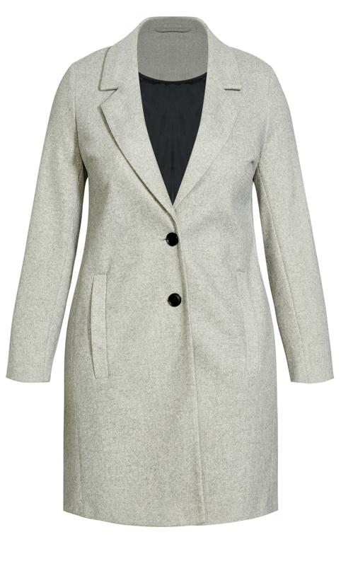 Evans Evans Grey Formal Coat
