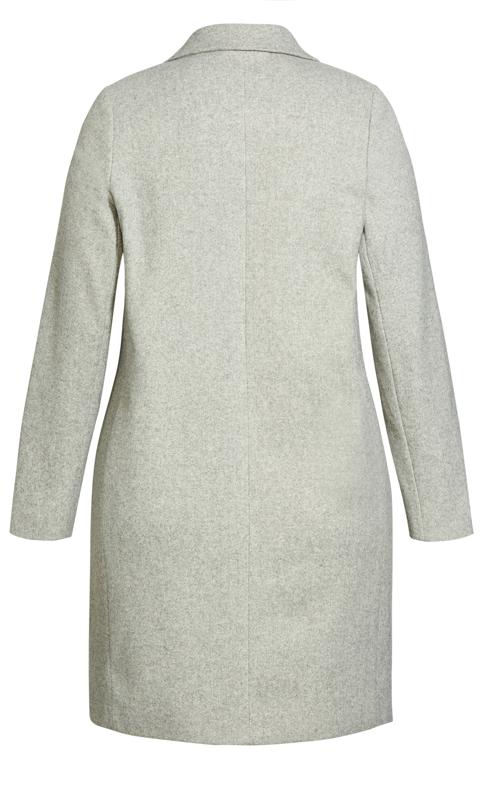 Evans Evans Grey Formal Coat