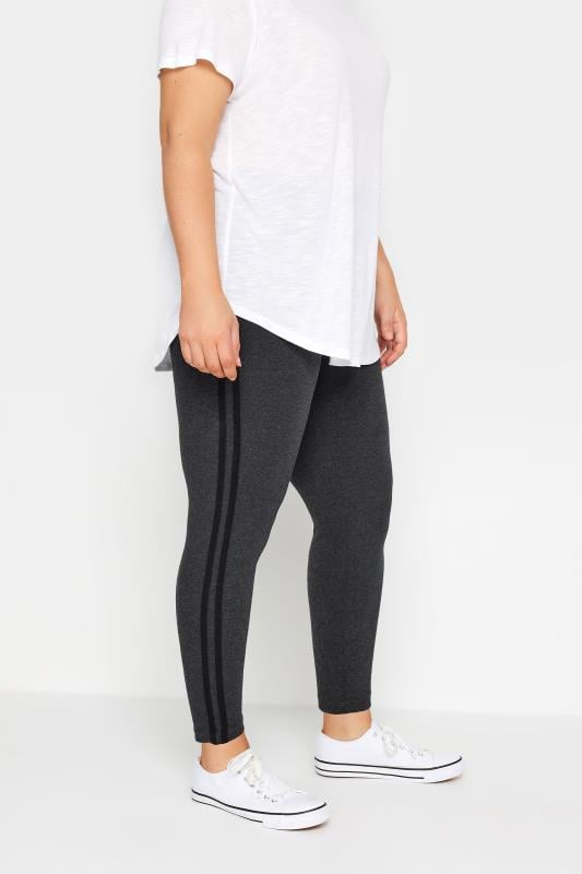 evans Evans Grey Stripe Legging