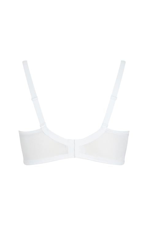Evans Evans White Underwired Full Cup Bra