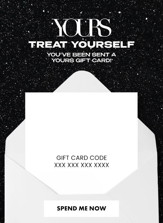 evans £10 - £150 Yours Clothing Online Gift Card