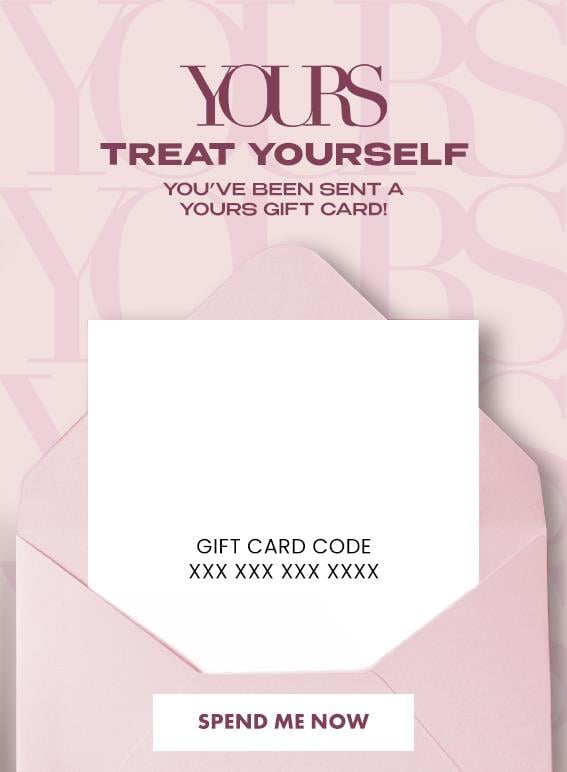 evans £10 - £150 Yours Online Gift Card
