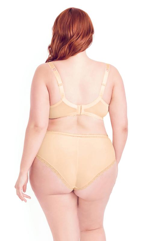Evans Hips & Curves Nude Full Coverage Bralette