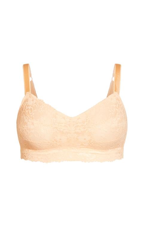 Evans Hips & Curves Nude Full Coverage Bralette