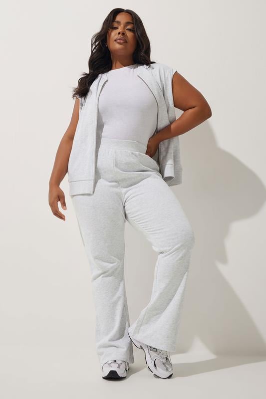 evans LIMITED COLLECTION Curve Grey Joggers