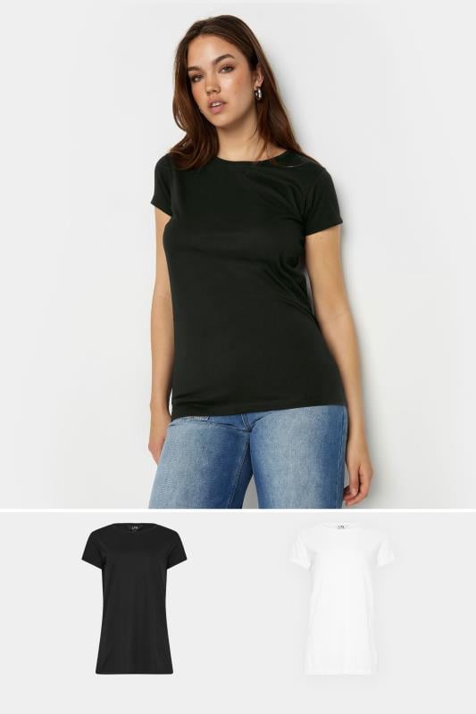 evans LTS 2 PACK Tall Black & White T-Shirts