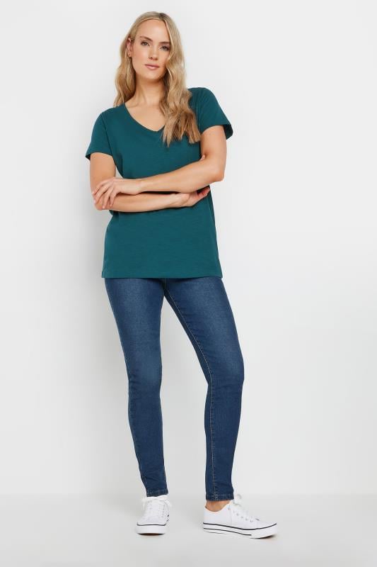 Evans LTS Tall 3 Pack Red & Green V-Neck T-Shirts