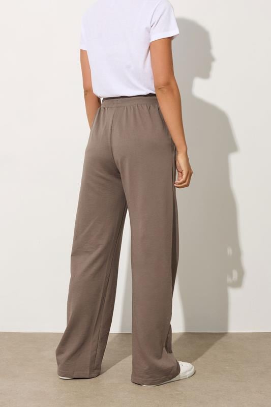 Evans LTS Tall Beige Brown Wide Leg Joggers
