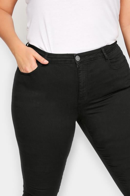 Evans LTS Tall Black AVA Stretch Skinny Jeans