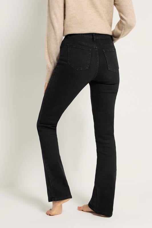 Evans LTS Tall Black Bootcut Denim Jeans