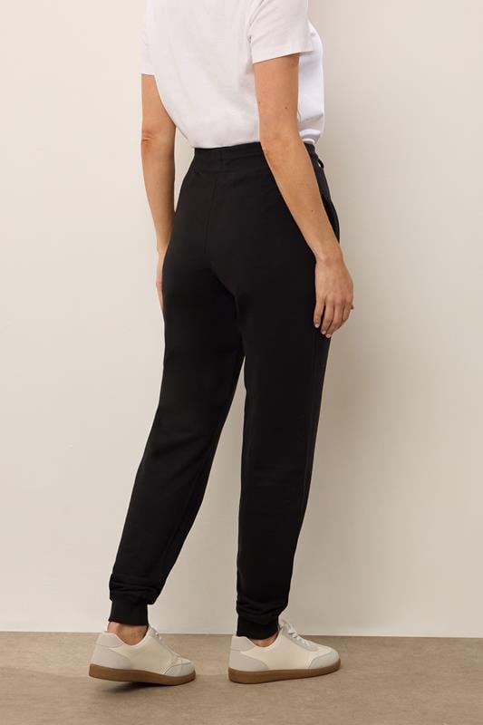 Evans LTS Tall Black Cuffed Drawstring Joggers