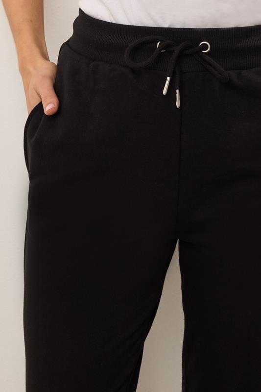 Evans LTS Tall Black Cuffed Drawstring Joggers