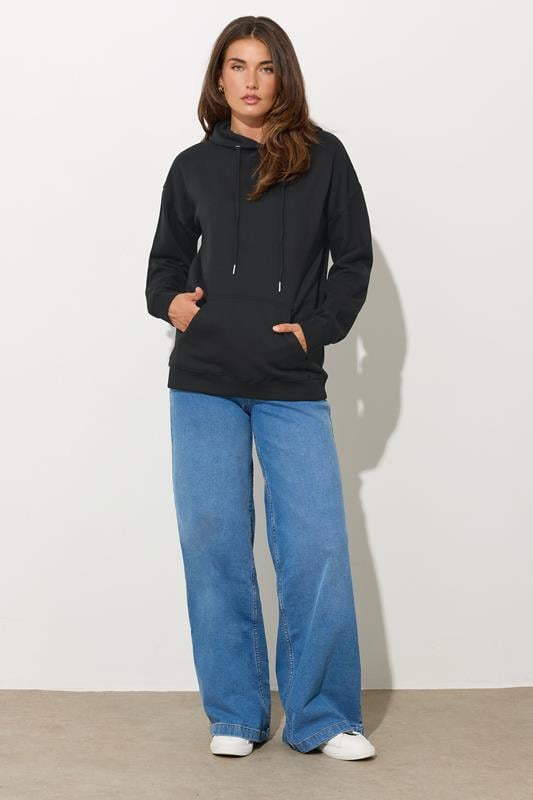 Evans LTS Tall Black Drawstring Hoodie