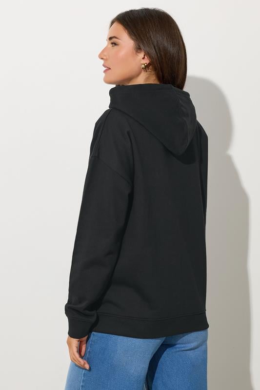 Evans LTS Tall Black Drawstring Hoodie