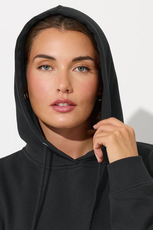 Evans LTS Tall Black Drawstring Hoodie