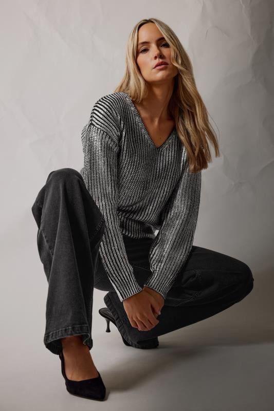 evans LTS Tall Black Foil Jumper