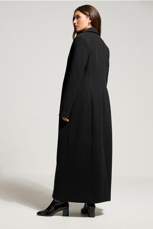 Evans LTS Tall Black Formal Maxi Coat
