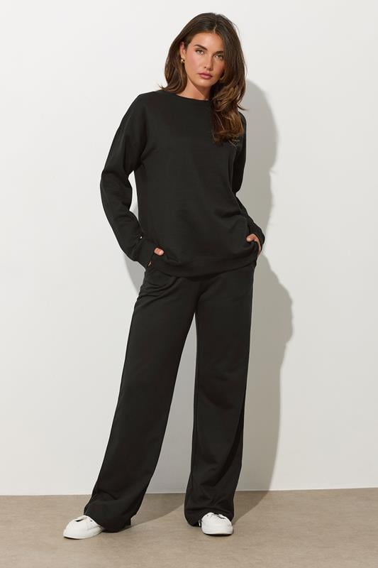 Evans LTS Tall Black Long Sleeve Sweatshirt