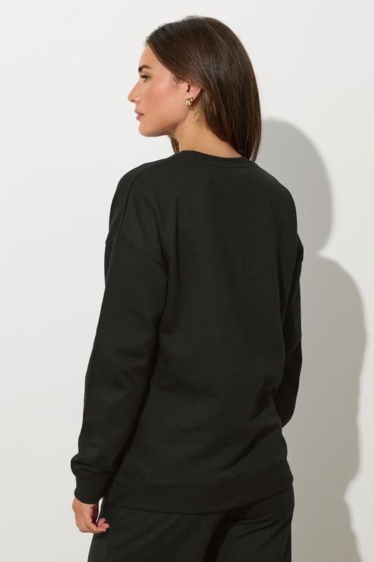 Evans LTS Tall Black Long Sleeve Sweatshirt
