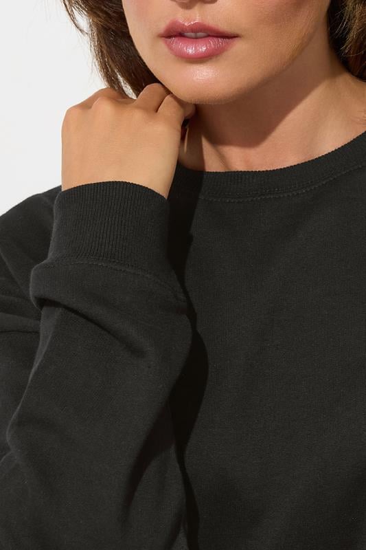Evans LTS Tall Black Long Sleeve Sweatshirt