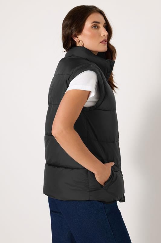 Evans LTS Tall Black Padded Gilet
