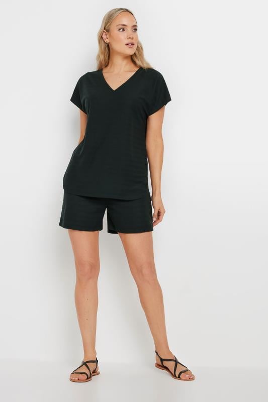 Evans LTS Tall Black Shadow Stripe Shorts