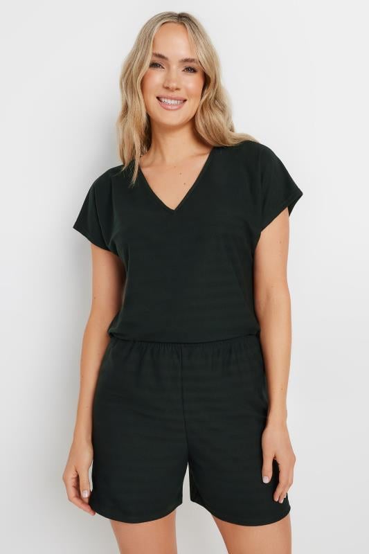 evans LTS Tall Black Shadow Stripe Shorts