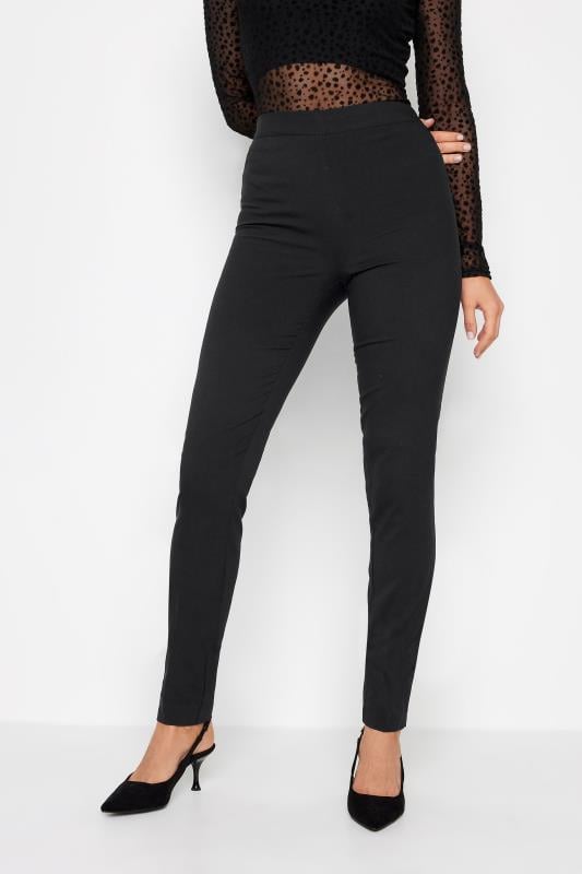 evans LTS Tall Black Skinny Trousers