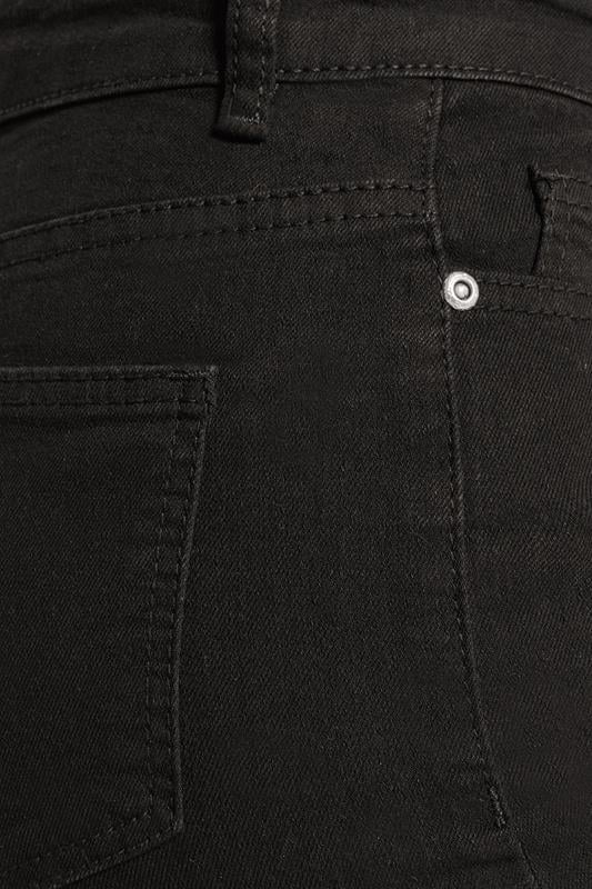 Evans LTS Tall Black Straight Leg Jeans