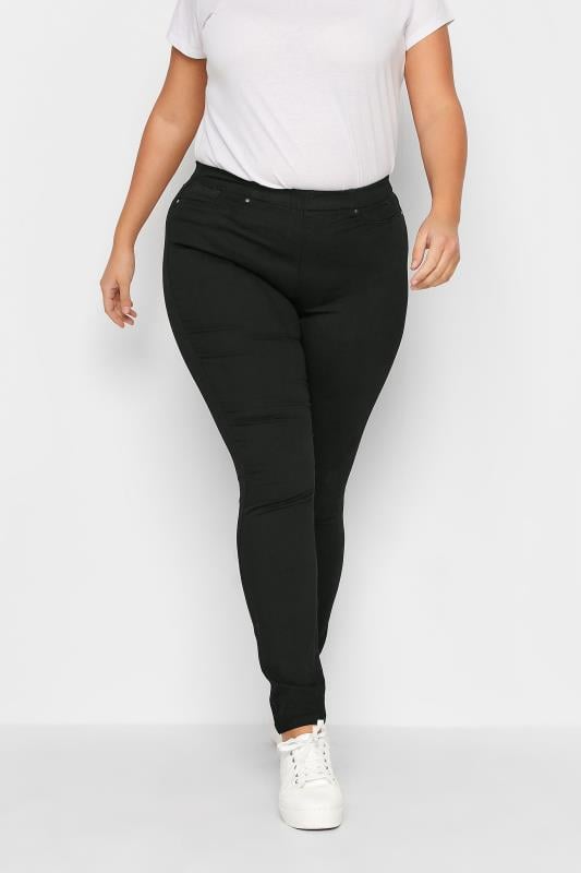 evans LTS Tall Black Stretch JENNY Jeggings