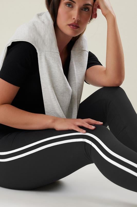 Evans LTS Tall Black Stripe Legging