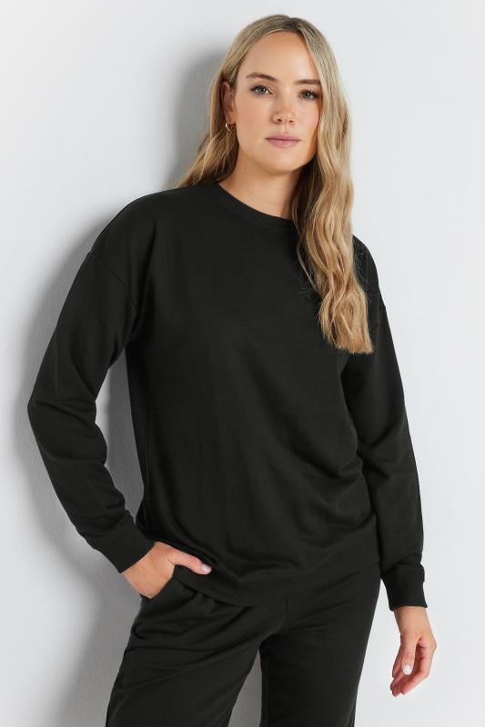 Evans LTS Tall Black Sweatshirt & Jogger Set