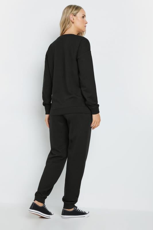 Evans LTS Tall Black Sweatshirt & Jogger Set