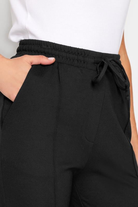 Evans LTS Tall Black Tie Waist Trousers