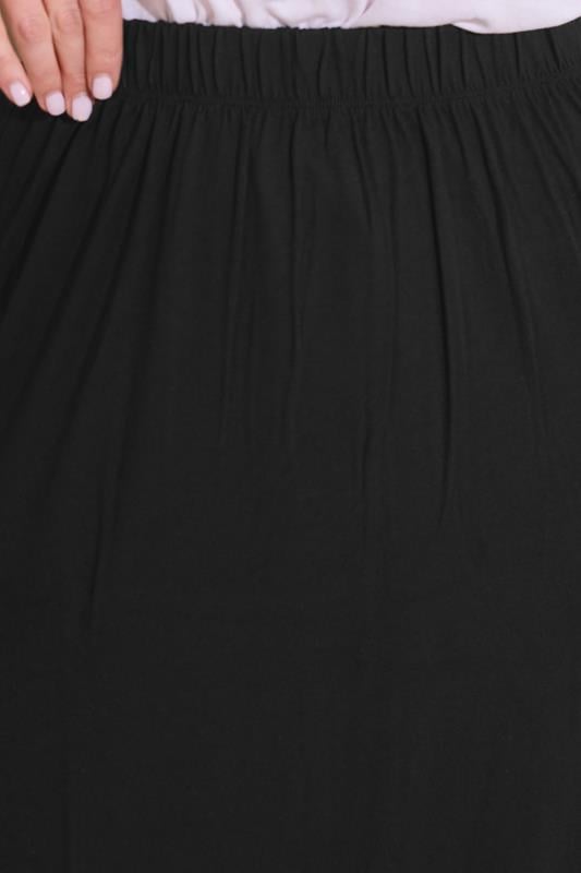 Evans LTS Tall Black Tube Maxi Skirt