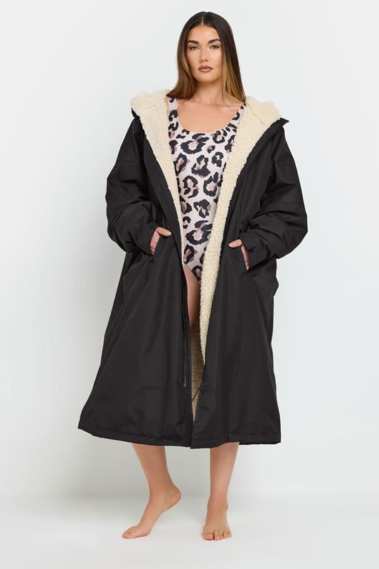 Evans LTS Tall Black Waterproof Fleece Lined Robe
