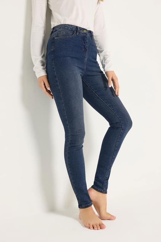 Evans LTS Tall Blue AVA Skinny Jeans