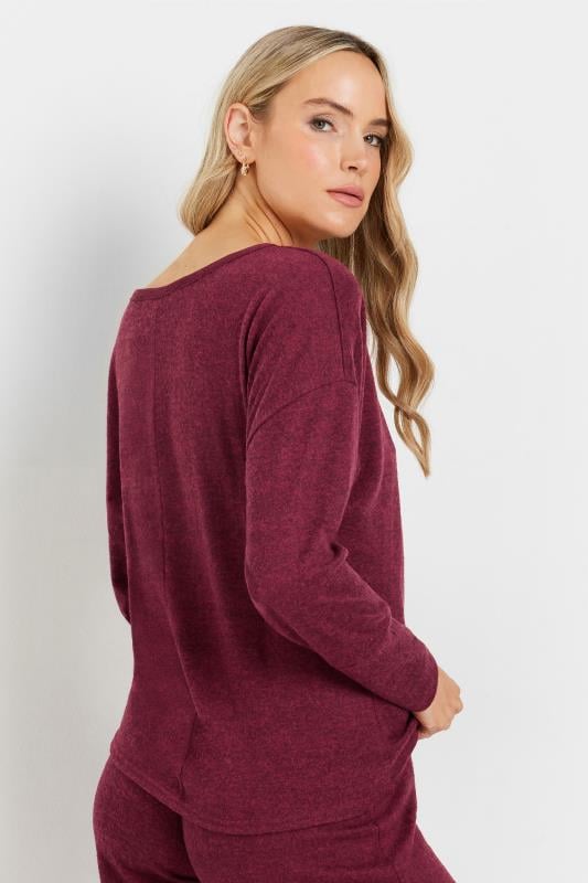 Evans LTS Tall Burgundy Red Batwing Jumper