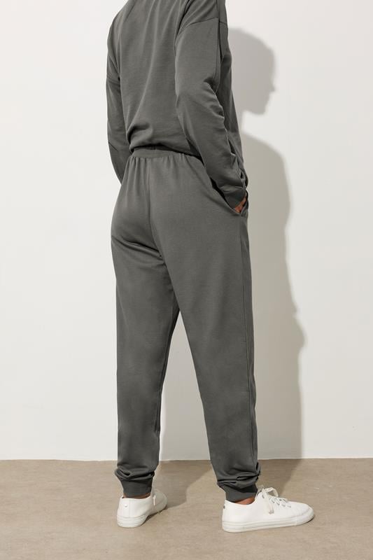 Evans LTS Tall Charcoal Grey Cuffed Joggers