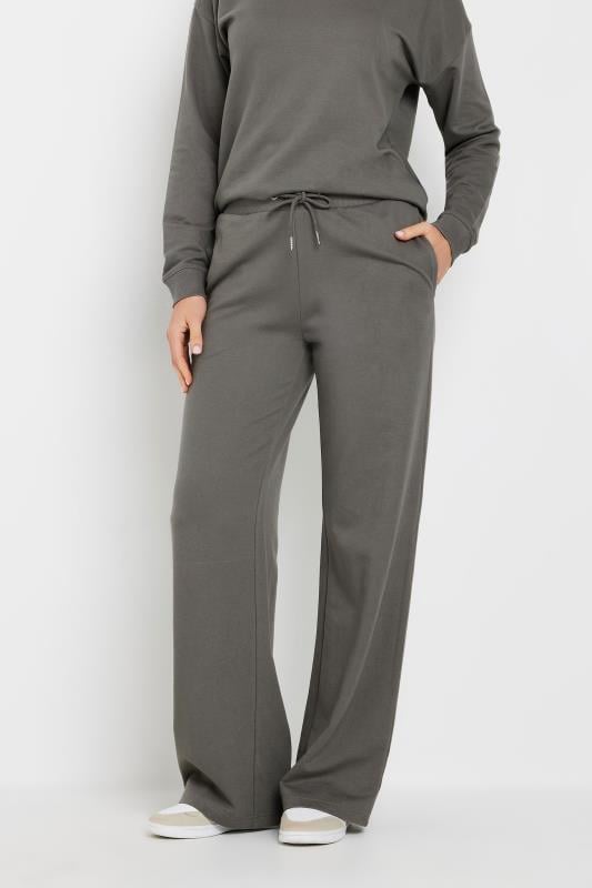 Evans LTS Tall Charcoal Grey Wide Leg Joggers