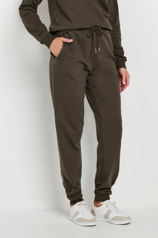 Evans LTS Tall Chocolate Brown Cuffed Joggers