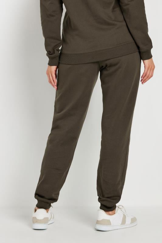 Evans LTS Tall Chocolate Brown Cuffed Joggers