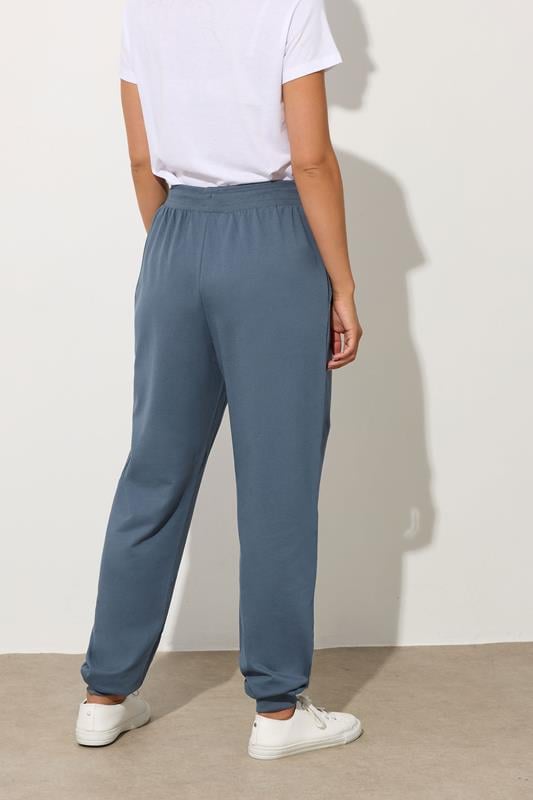 Evans LTS Tall Denim Blue Cuffed Joggers