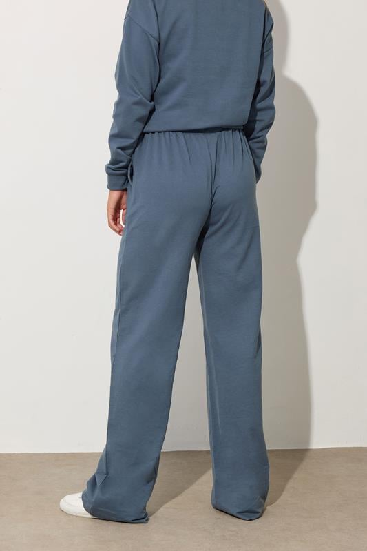 Evans LTS Tall Denim Blue Wide Leg Joggers