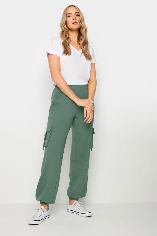 Evans LTS Tall Green Cargo Jogger